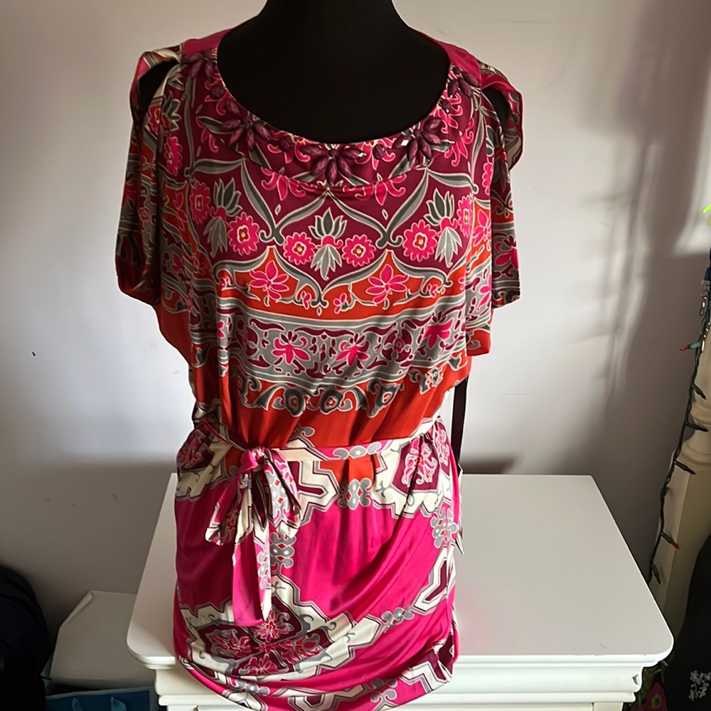 Drop waist dress